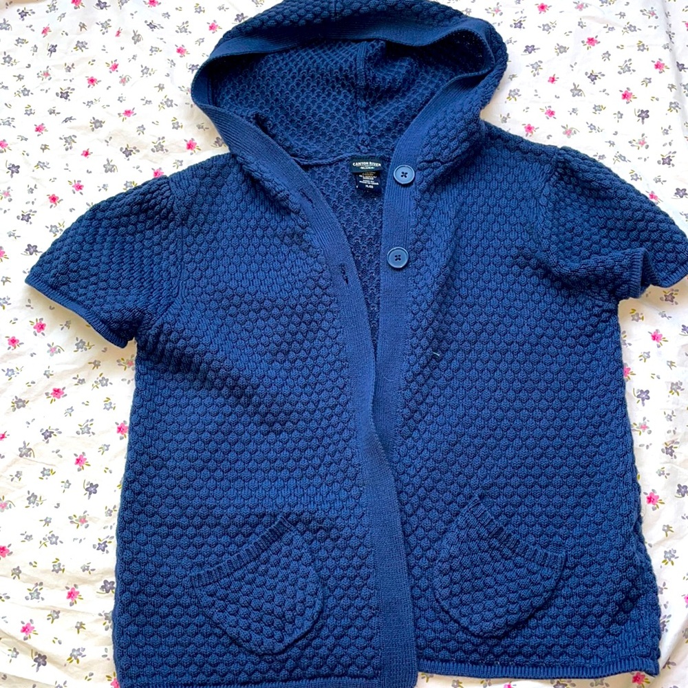 ⚡️⚡️Navy Blue knitted cardigan